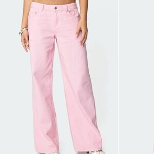 Edikted Roman Low Rise Slouchy Jeans NWT